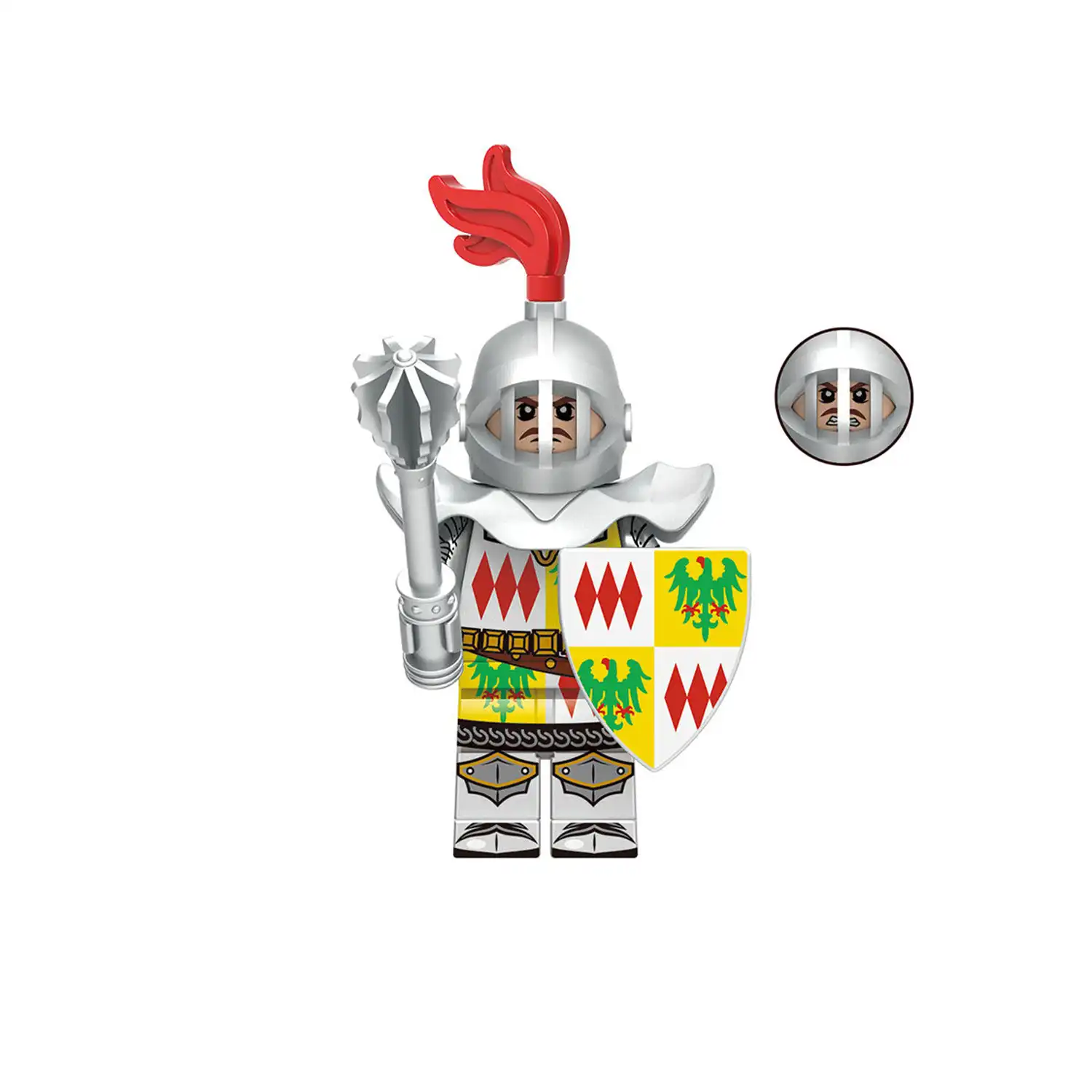 Minifigure medieval knight LEGO Alternative