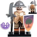 Minifigure militia soldier or town guard LEGO Alternative