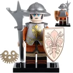 Minifigure militia soldier or town guard LEGO Alternative