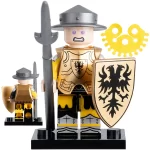 Minifigure militia soldier or town guard LEGO Alternative