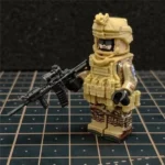 Minifigure - modern soldier rifleman in MultiCam camouflage (LEGO Alternative)