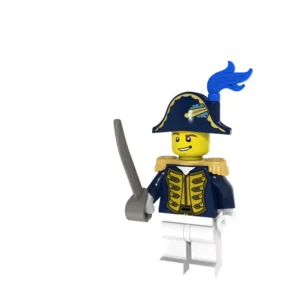 Minifigure - naval officer Imperial Soldier Napoleonic era - LEGO Alternative