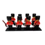 Minifigure ritish Royal Guards ceremonial soldiers LEGO Alternative