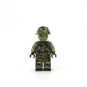 Minifigure - sniper in a camouflage uniform (LEGO Alternative)