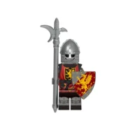Minifigure undead knight or a skeletal warrior LEGO Alternative