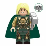 Minifigure warrior Cthulhu octopus Blacksmith brown LEGO Alternative