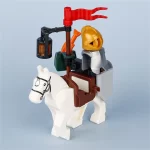 Minifigure white horse LEGO Alternative