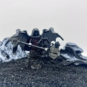 Minifigure – Abyss Demon equipped with Demon Hunting Spear (LEGO Alternative)