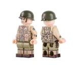 Minifigure – Captain of the U.S. Army 2nd Ranger Battalion during World War II (LEGO Compatible)