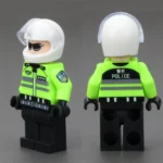 Minifigure – Chinese motorcycle police officer (LEGO Alternative)