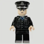 Minifigure – Chinese police officer black (LEGO Alternative)
