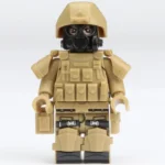 Minifigure – Desert Special Forces Soldier modern tactical operative (LEGO Alternative)