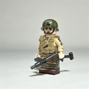 Minifigure – Edward Shames Easy Companys last surviving officer (LEGO Alternative)