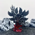 Minifigure – Eight-Winged Abyss War God Demon with Spear (LEGO Alternative)