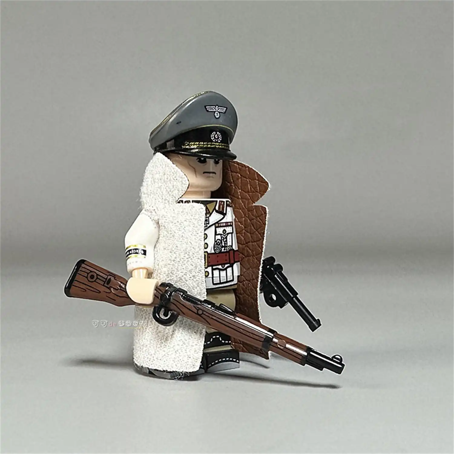 Minifigure – Erwin Rommel Desert Fox German Field Marshal from World War II (LEGO Alternative)