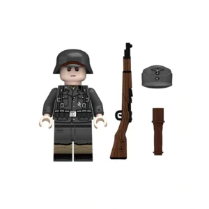 Minifigure – Estonian volunteer soldier who served with the German military 20th Waffen Grenadier Division of the SS (1st Estonian) during World War II (LEGO Alternative)