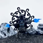 Minifigure – Flame Wizard Blue (LEGO Alternative)