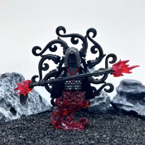 Minifigure – Flame Wizard red (LEGO Alternative)