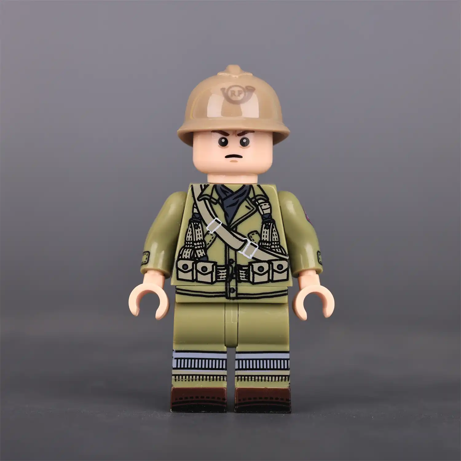 Minifigure – French Infantry Soldier from WWI early WWII (LEGO Alternative)