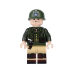 Minifigure – General George S Patton Jr US Army general World War II (LEGO Alternative)