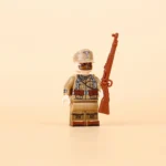 Minifigure – German Afrikakorps (DAK) infantryman from the North African Campaign of World War II (LEGO Compatable)