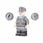 Minifigure – German Army (Heer) Obergefreiter, a senior enlisted rank mid-to-late period of World War II (LEGO Alternative)