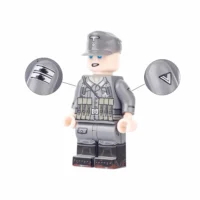 Minifigure – German Army (Heer) Obergefreiter, a senior enlisted rank mid-to-late period of World War II (LEGO Alternative) Minifigure – German Army (Heer) Obergefreiter, a senior enlisted rank mid-to-late period of World War II (LEGO Alternative)