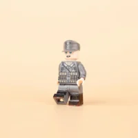 Minifigure – German Army (Heer) Obergefreiter, a senior enlisted rank mid-to-late period of World War II (LEGO Alternative) in the yellow background Minifigure – German Army (Heer) Obergefreiter, a senior enlisted rank mid-to-late period of World War II (LEGO Alternative) in the yellow background