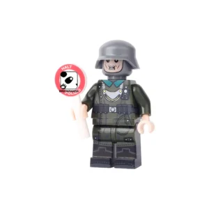 Minifigure – German WWII Feldgendarmerie Military Police soldier (LEGO Alternative)