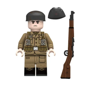 Minifigure – German soldier World War II era (LEGO Alternative)