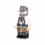 Minifigure – German soldier in a mixed winter uniform from the mid-to-late period of World War II (LEGO Alternative)