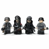 Minifigure – German soldiers Schutzstaffel SS World War II era (LEGO Alternative)