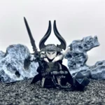 Minifigure – Ghost Faced Swordsman (LEGO Alternative)