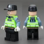 Minifigure – Hong Kong Police Force Traffic Officer (LEGO Alternative)