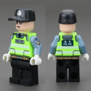 Minifigure – Hong Kong Police Force Traffic Officer (LEGO Alternative)
