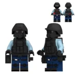 Minifigure – Hong Kong Police Force's Special Duties Unit SDU Flying Tigers (LEGO Alternative)