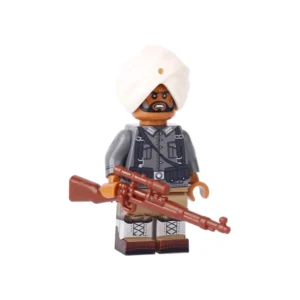 Minifigure – Indian Sikh soldier (LEGO Alternative)