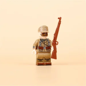 Minifigure – Japanese WWII Infantry Soldier (LEGO Alternative)