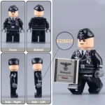 Minifigure – Oberfeldwebel German Panzer (tank) unit that served in the famed Afrikakorps World War II (LEGO Alternative)