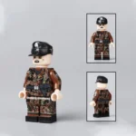 Minifigure – SS-Oberschütze, a junior enlisted rank in the Waffen-SS, during World War II (LEGO Compatible)