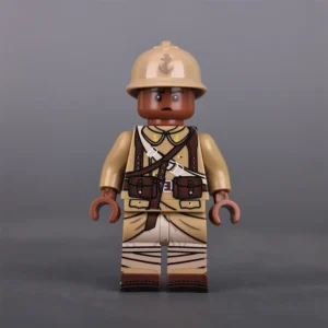 Minifigure – Senegalese Tirailleur soldier from the French colonial forces (LEGO Alternative)