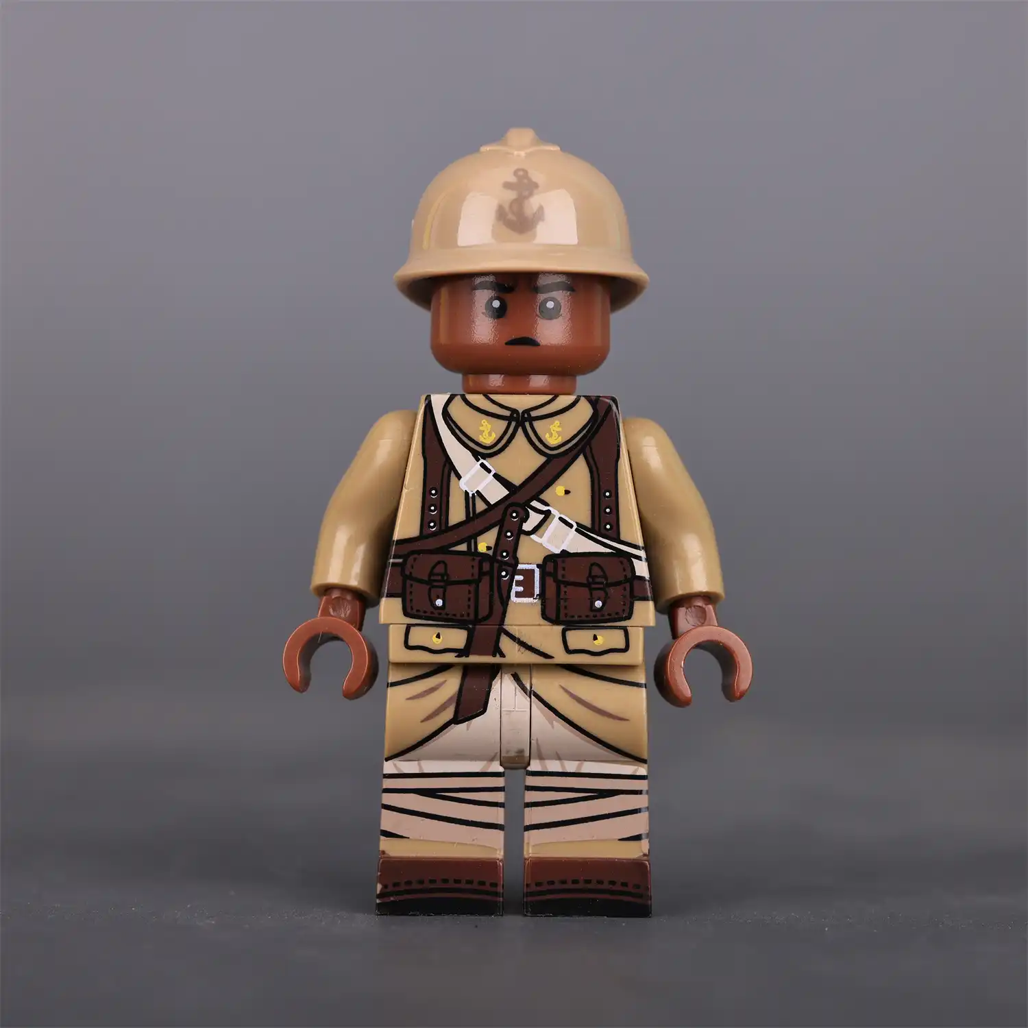 Minifigure – Senegalese Tirailleur soldier from the French colonial forces (LEGO Alternative)