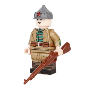 Minifigure – Soviet Red Army Border Guard from the mid 20th century (LEGO Alternative)