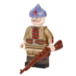 Minifigure – Soviet Red Army soldier from the mid 20th century (LEGO Alternative)