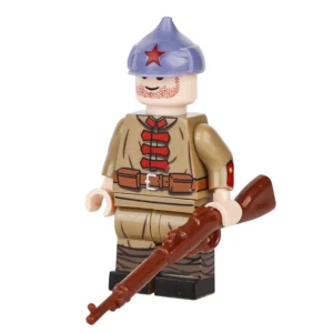 Minifigure – Soviet Red Army soldier from the mid 20th century (LEGO Alternative)