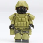 Minifigure – Special Forces Soldier SWAT modern tactical operative green (LEGO Alternative)