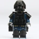 Minifigure – Special Forces Soldier SWAT police special forces unit blue (LEGO Alternative)
