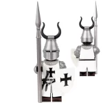 Minifigure – Teutonic Knight (LEGO Alternative)