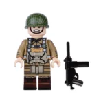 Minifigure – US Army Paratrooper 82nd Airborne Division World War II (LEGO Alternative)