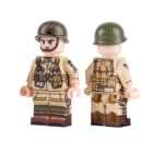 Minifigure – United States Army Soldier paratrooper 101st Airborne Division Screaming Eagles World War II (LEGO Compatible)